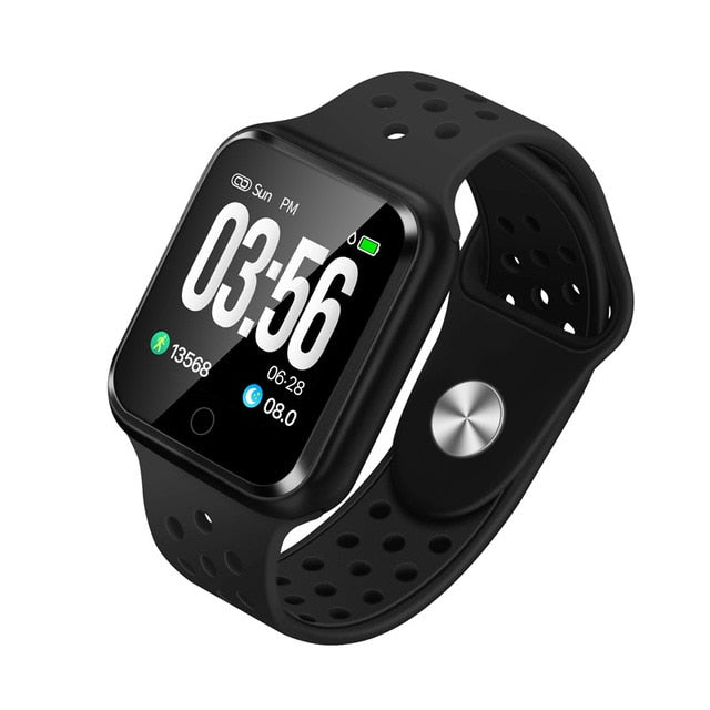 Waterproof+Heart Rate+Blood Pressure+Bluetooth Smartwatch+Apple+Android Phone