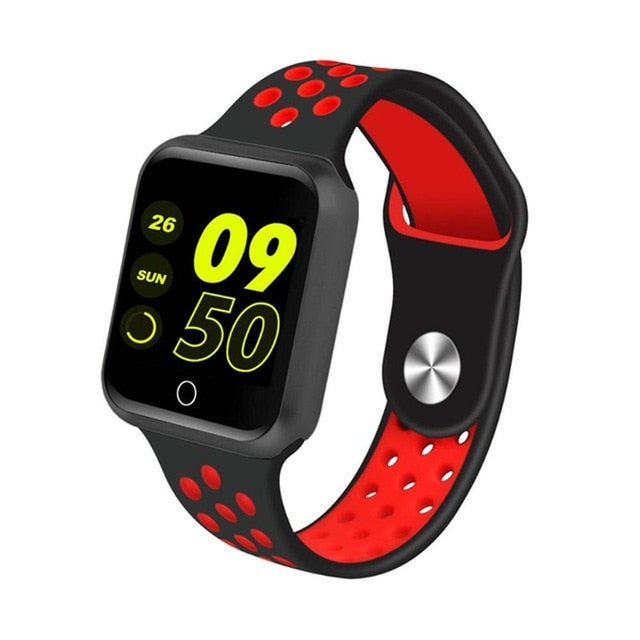 Waterproof+Heart Rate+Blood Pressure+Bluetooth Smartwatch+Apple+Android Phone