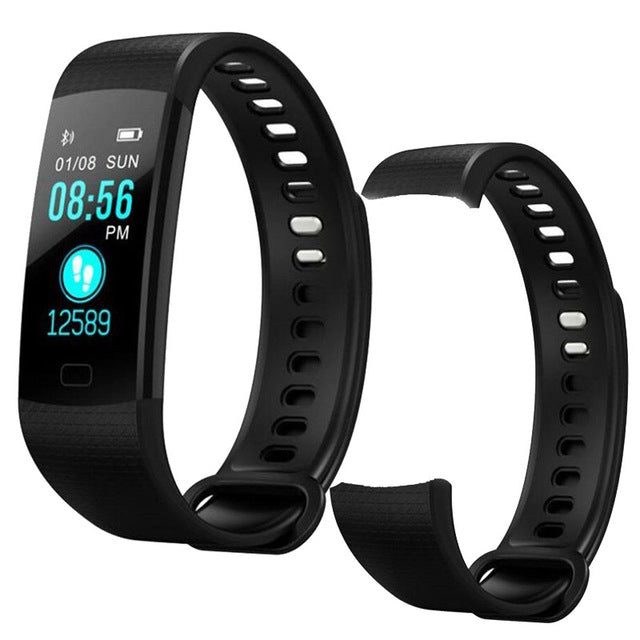 Fitness Activity+Heart Rate Tracker+Blood Pressure+Waterproof band+ IOS Android
