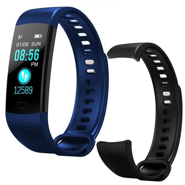 Fitness Activity+Heart Rate Tracker+Blood Pressure+Waterproof band+ IOS Android