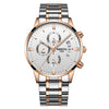 Image of NIBOSI Men Watch Chronograph+Top Brand Luxury+Waterproof Full Steel Quartz Gold Clock