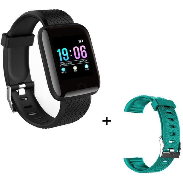 Men Blood Pressure+Heart Rate Monitor+ Fitness Tracker Watch+r Android IOS