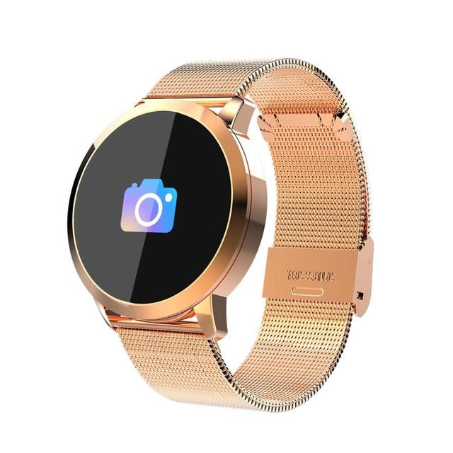 "CYUC Q8" OLED Color Screen+Fitness Tracker+Heart Rate+Blood Pressure
