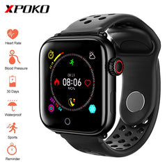 Waterproof Smartwatch+Heart Rate Monitor+Blood Pressure+Fitness+iPhone+iOS+Android