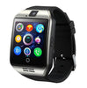 Image of Bluetooth+Camera+Facebook+Whatsapp+Twitter Sync+SMS Smartwatch+Support SIM TF Card+IOS Android