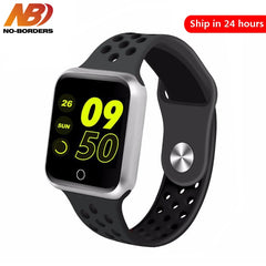 Waterproof+Heart Rate+Blood Pressure+Bluetooth Smartwatch+Apple+Android Phone