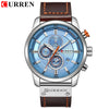 Image of Top Brand Luxury Chronograph Quartz Watch Men Sports Watches Military Army Male Wrist Watch Clock CURREN relogio masculino