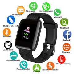 Blood Pressure+Waterproof Ip67 Smartwatch+Heart Rate Monitor+Fitness Tracker+Android IOS