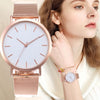 Image of Watches Rose+Gold Simple Fashion+ Women Wrist Watch Luxury Ladies Watch Women