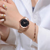 Image of Luxury Watches Steel+Strip Magnetic Starry Sky Watch+Gift Ladies Quartz Wristwatch