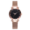 Image of Luxury Watches Steel+Strip Magnetic Starry Sky Watch+Gift Ladies Quartz Wristwatch