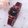 Image of Luxury Watches Steel+Strip Magnetic Starry Sky Watch+Gift Ladies Quartz Wristwatch