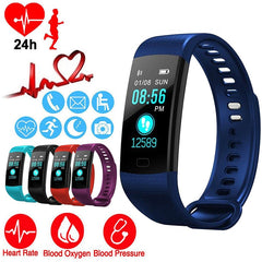 Fitness Activity+Heart Rate Tracker+Blood Pressure+Waterproof band+ IOS Android