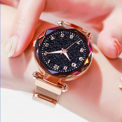 Luxury Women Watches Magnetic Starry Sky Female Clock Quartz Wristwatch Fashion Ladies Wrist Watch reloj mujer relogio feminino