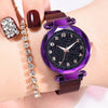 Image of Luxury Women Watches Magnetic Starry Sky Female Clock Quartz Wristwatch Fashion Ladies Wrist Watch reloj mujer relogio feminino