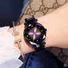 Image of Luxury Rose Gold Women Watches Fashion Diamond Ladies Starry Sky Magnet Watch Waterproof Female Wristwatch For Gift Clock 2019