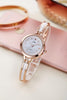 Image of Rhinestone Watches+Luxury Brand Stainless Steel Bracelet+Quartz Dress Watches+reloj mujer Clock