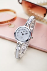 Rhinestone Watches+Luxury Brand Stainless Steel Bracelet+Quartz Dress Watches+reloj mujer Clock