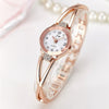 Image of Rhinestone Watches+Luxury Brand Stainless Steel Bracelet+Quartz Dress Watches+reloj mujer Clock