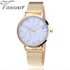 Image of Vansvar Brand+Fashion Silver+Gold Mesh Band Creative Marble Wrist