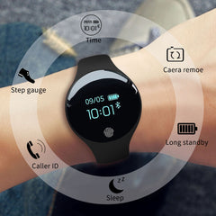 "SANDA" Bluetooth+IOS Android+Intelligent Pedometer+Fitness Bracelet+iPhone Clock Men