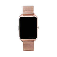 GT08 Plus Metal Strap+Bluetooth+Support Sim+Android+IOS+Watch Multi-languages