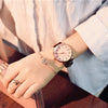 Image of Polygonal dial design watches+luxury fashion dress quartz+white ladies leather wristwatch