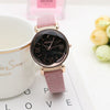 Image of Gogoey Brand+Rose+Gold+Leather Watches + reloj mujer go4417