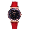 Image of Gogoey Brand+Rose+Gold+Leather Watches + reloj mujer go4417