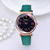 Image of Gogoey Brand+Rose+Gold+Leather Watches + reloj mujer go4417