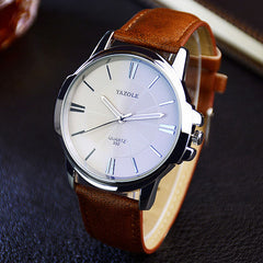 Fashion Quartz Watch+Men Watches+Brand Luxury Male Clock Business Mens