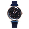 Image of Luxury Starry Sky Watches+ Rose Gold+Mesh Magnet Buckle +Wristwatch Clock