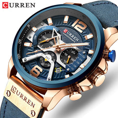 CURREN Luxury Brand+ Sports Watches Men's+ Army Military Watch Male