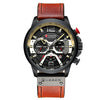 Image of CURREN Luxury Brand+ Sports Watches Men's+ Army Military Watch Male