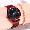 Image of Luxury Women Watches 2019 Ladies Watch Starry Sky Magnetic Waterproof Female Wristwatch Luminous relogio feminino reloj mujer