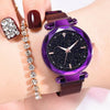 Image of Luxury Women Watches 2019 Ladies Watch Starry Sky Magnetic Waterproof Female Wristwatch Luminous relogio feminino reloj mujer