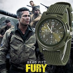 2019 Men Nylon band Military watch Gemius Army watch High Quality Quartz Movement