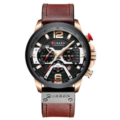 CURREN Luxury Brand+ Sports Watches Men's+ Army Military Watch Male