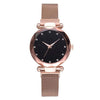 Image of Ladies Magnetic+Starry Sky Clock+Quartz Wristwatches Luxury Watches