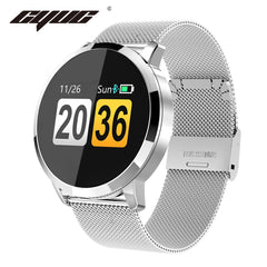 "CYUC Q8" OLED Color Screen+Fitness Tracker+Heart Rate+Blood Pressure