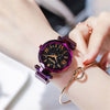 Image of Magnetic Starry Sky Female Clock+Quartz Wristwatch Fashion Ladies+Wrist Watch